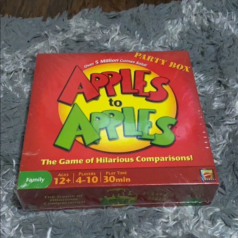 Apples to Apples 2007 new‎ sealed board game NWT